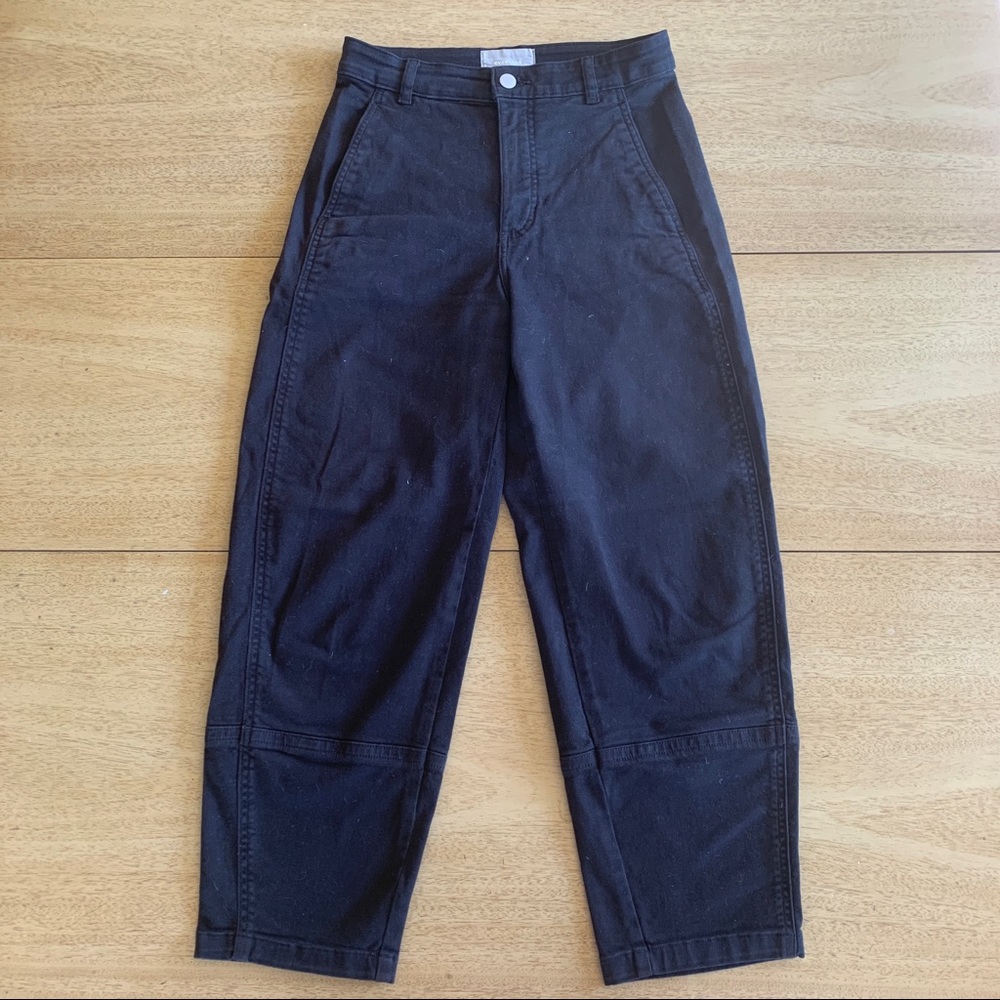 Everlane Utility Barrel Pant in Black - Womens 2